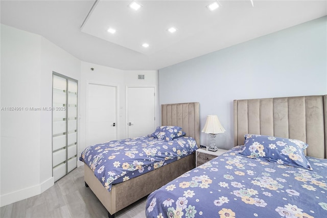 9455 Collins Ave Unit 809, Surfside, FL 33154 - bedroom featuring recessed lighting and a closet