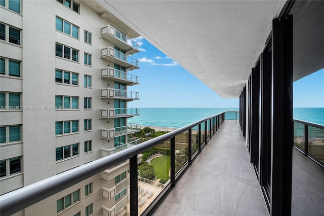 9455 Collins Ave Unit 809, Surfside, FL 33154 - balcony with a water view