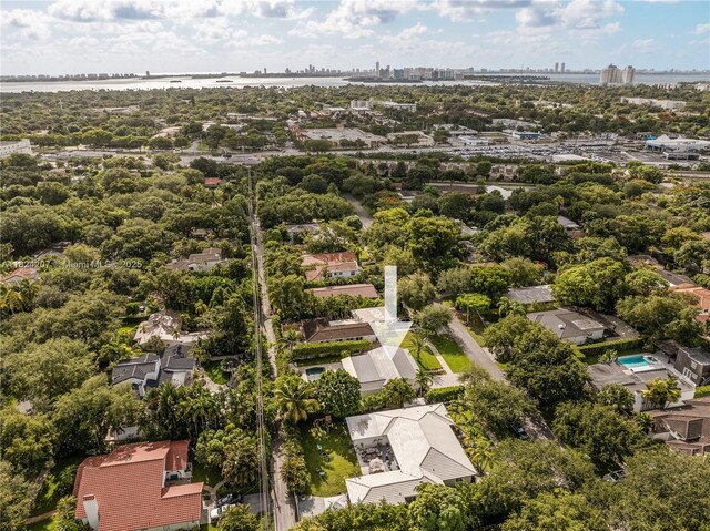 433 NE 91st St, Miami Shores, FL 33138 - aerial view of residential area with a nearby body of water and a notable bridge