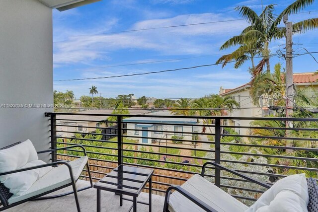 1101 NE 16th Ter Unit 1, Fort Lauderdale, FL 33304 - view of balcony