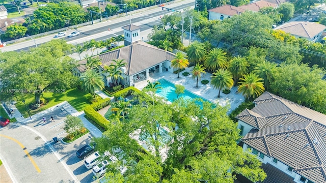 5840 E Brookfield Cir E, Hollywood, FL 33312 - drone / aerial view of a pool