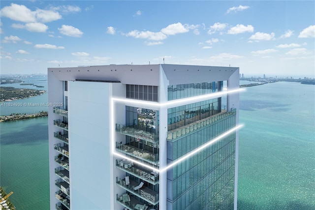 700 NE 26th Ter Unit Ph-02, Miami, FL 33137 - view of building exterior featuring a water view