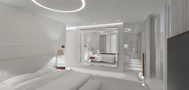 700 NE 26th Ter Unit Ph-02, Miami, FL 33137 - carpeted bedroom featuring recessed lighting