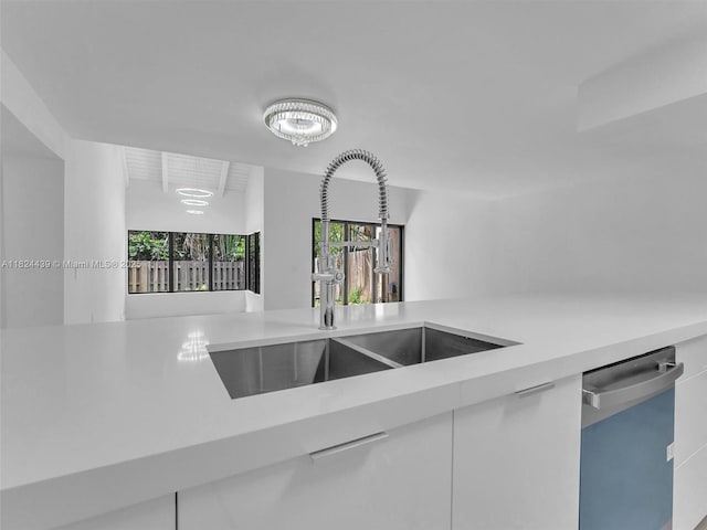 3427 Atlanta Dr, Hollywood, FL 33021 - kitchen with dishwasher and light countertops