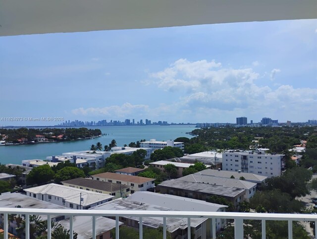 6900 Bay Dr Unit 11K, Miami Beach, FL 33141 - water view featuring city skyline
