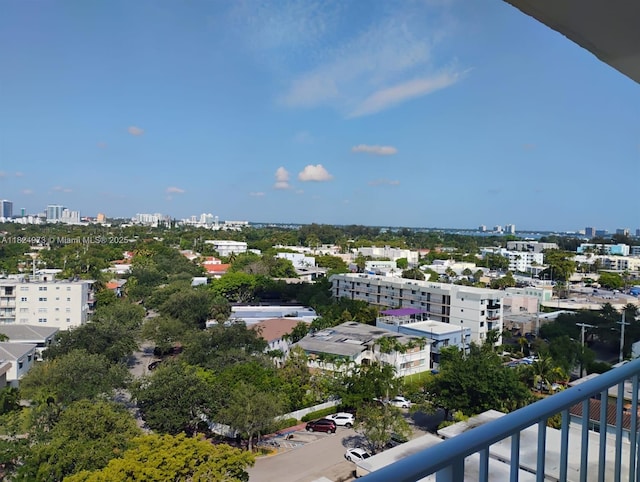 6900 Bay Dr Unit 11K, Miami Beach, FL 33141 - balcony featuring a view of city