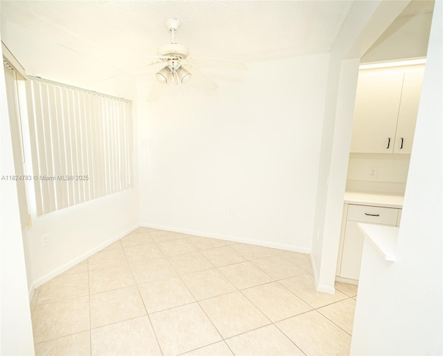 901 SW 141st Ave Unit 303M, Pembroke Pines, FL 33027 - empty room featuring ceiling fan and light tile patterned floors