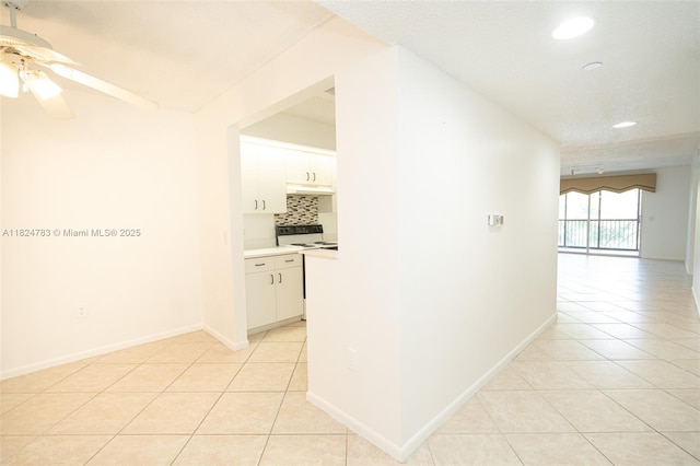 901 SW 141st Ave Unit 303M, Pembroke Pines, FL 33027 - hall with recessed lighting and light tile patterned floors