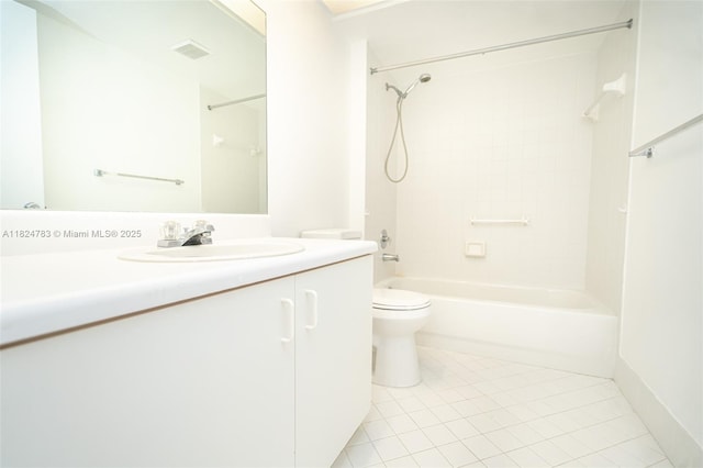901 SW 141st Ave Unit 303M, Pembroke Pines, FL 33027 - bathroom featuring vanity, bathtub / shower combination, and tile patterned floors