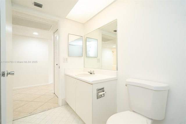 901 SW 141st Ave Unit 303M, Pembroke Pines, FL 33027 - bathroom with vanity and tile patterned flooring