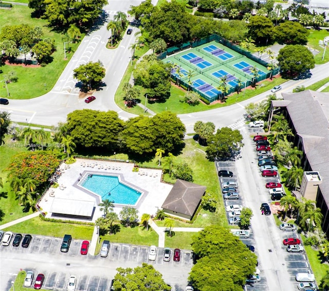 901 SW 141st Ave Unit 303M, Pembroke Pines, FL 33027 - aerial view of a pool