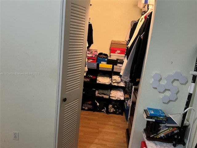 4925 W Lakes Dr, Deerfield Beach, FL 33442 - spacious closet with wood finished floors
