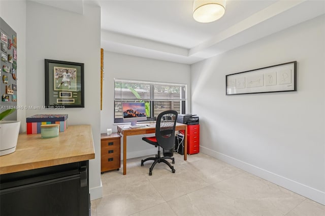 441 SW 27th Rd, Miami, FL 33129 - office area with baseboards