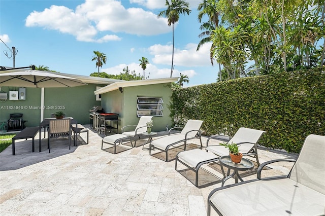 441 SW 27th Rd, Miami, FL 33129 - view of patio / terrace with a grill