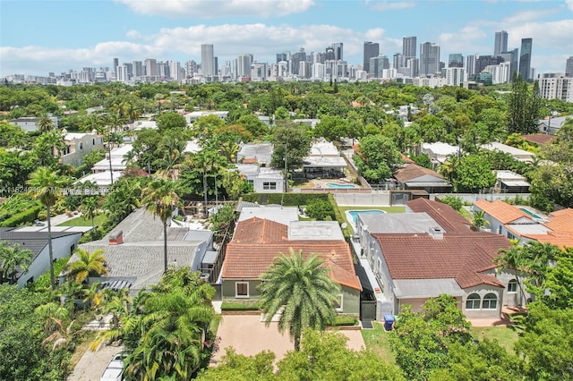 441 SW 27th Rd, Miami, FL 33129 - drone / aerial view of skyline