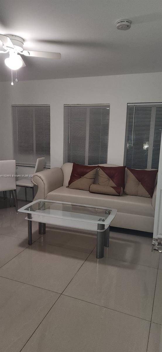 1607 Moffett St, Hollywood, FL 33020 - view of tiled living room