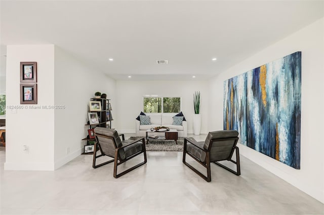 17460 SW 85th Ave, Palmetto Bay, FL 33157 - living area featuring recessed lighting