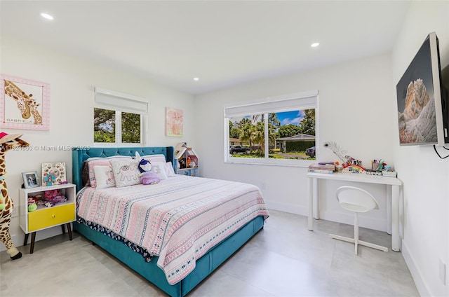 17460 SW 85th Ave, Palmetto Bay, FL 33157 - bedroom featuring recessed lighting and baseboards