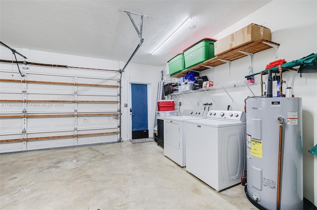 17460 SW 85th Ave, Palmetto Bay, FL 33157 - garage featuring electric water heater and washing machine and dryer
