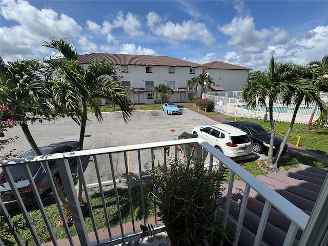 950 SW 104th Ct Unit C-201, Miami, FL 33174 - balcony with view of pool