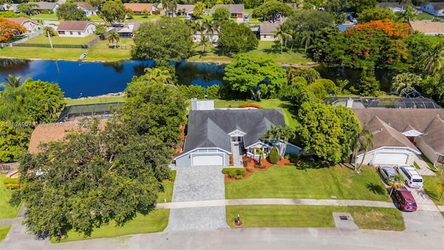 15904 W Wind Cir, Sunrise, FL 33326 - aerial view of residential area with a large body of water