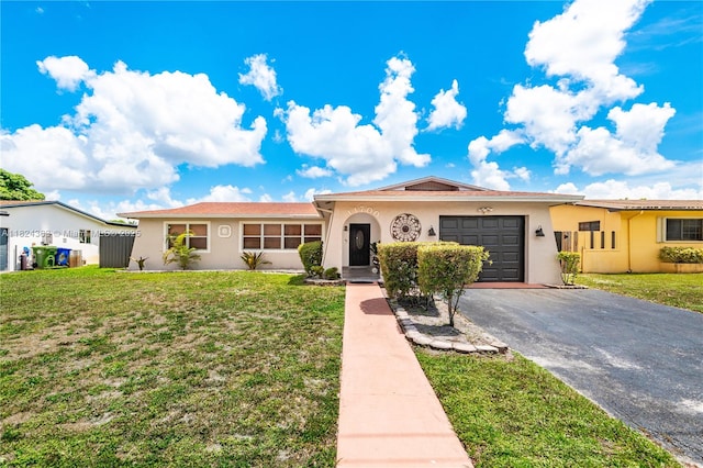 11700 Sheridan St, Pembroke Pines, FL 33026 - single story home featuring stucco siding, asphalt driveway, and a garage