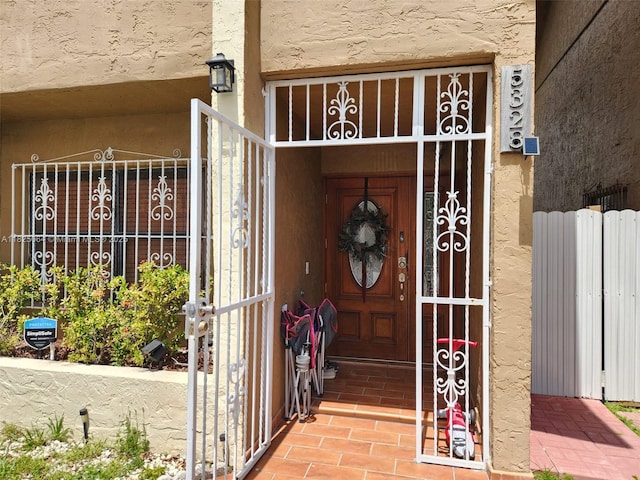5328 W 26th Ave Unit 112, Hialeah, FL 33016 - property entrance with stucco siding