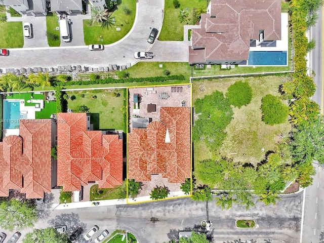 3521 Forest View Cir, Dania Beach, FL 33312 - aerial perspective of suburban area with property boundaries highlighted