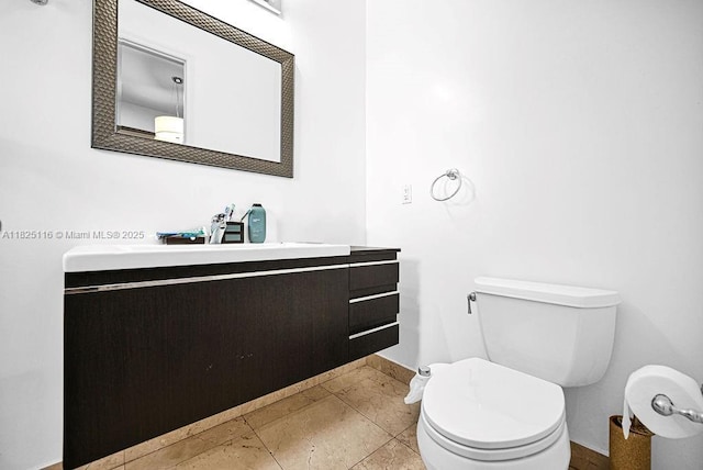 3521 Forest View Cir, Dania Beach, FL 33312 - bathroom with vanity and baseboards