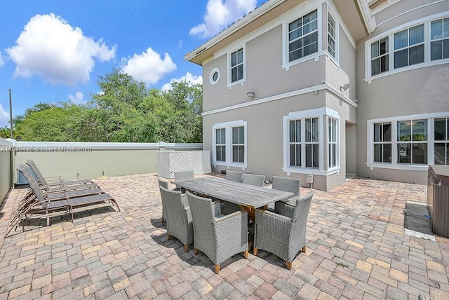 3521 Forest View Cir, Dania Beach, FL 33312 - view of patio / terrace with outdoor dining area