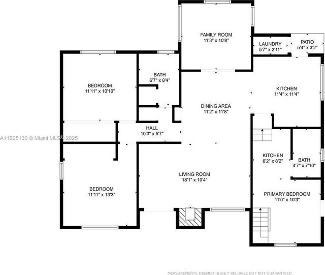 876 NE 81st St, Miami, FL 33138 - view of property floor plan