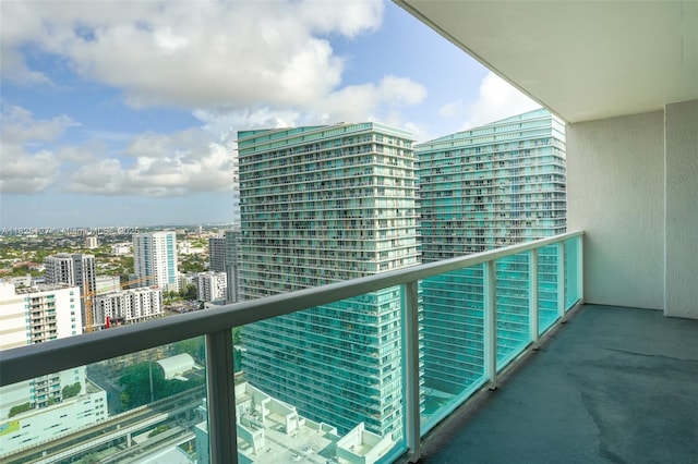 1250 S Miami Ave Unit 3003, Miami, FL 33130 - balcony with a city view