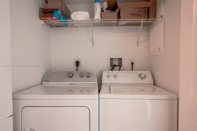 1250 S Miami Ave Unit 3003, Miami, FL 33130 - laundry room featuring separate washer and dryer
