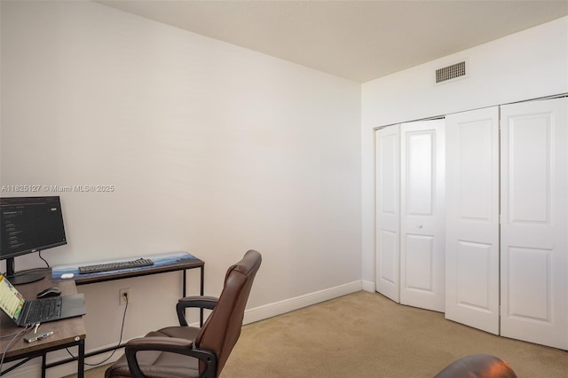 1250 S Miami Ave Unit 3003, Miami, FL 33130 - home office featuring carpet floors and baseboards