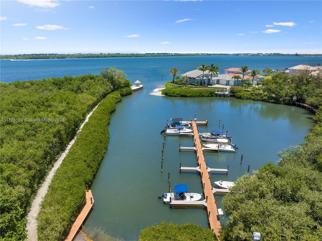 5725 Pelican Pointe, Sebastian, FL 32958 - drone / aerial view of a large body of water