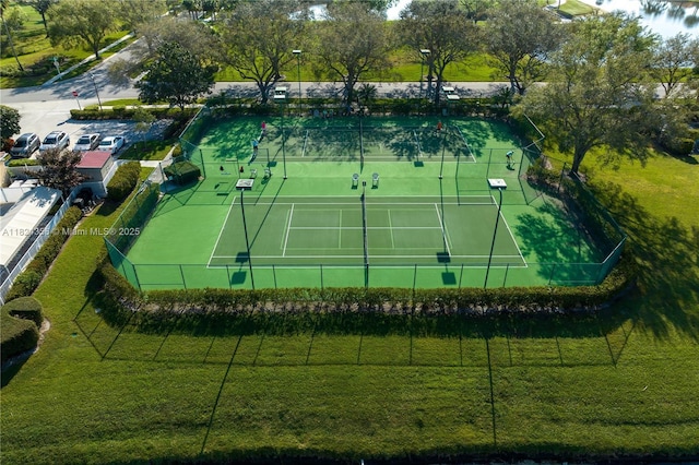 819 SW Bromelia Ter, Stuart, FL 34997 - view of tennis court
