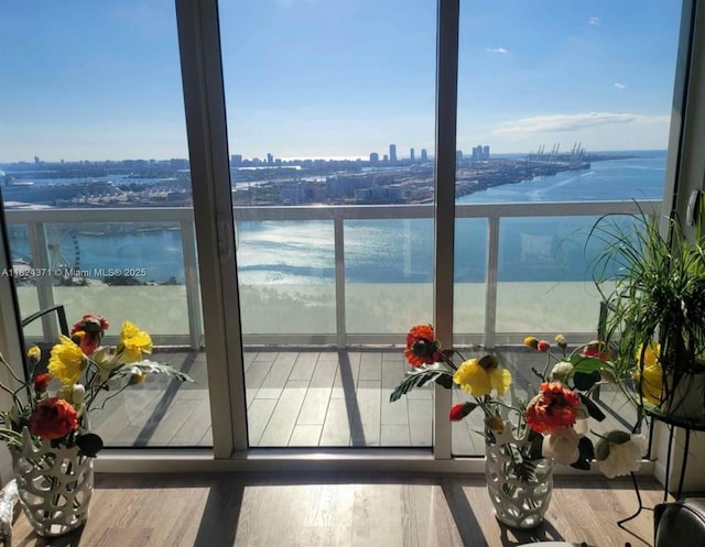 50 Biscayne Blvd Unit 3006, Miami, FL 33132 - water view with nearby urban area