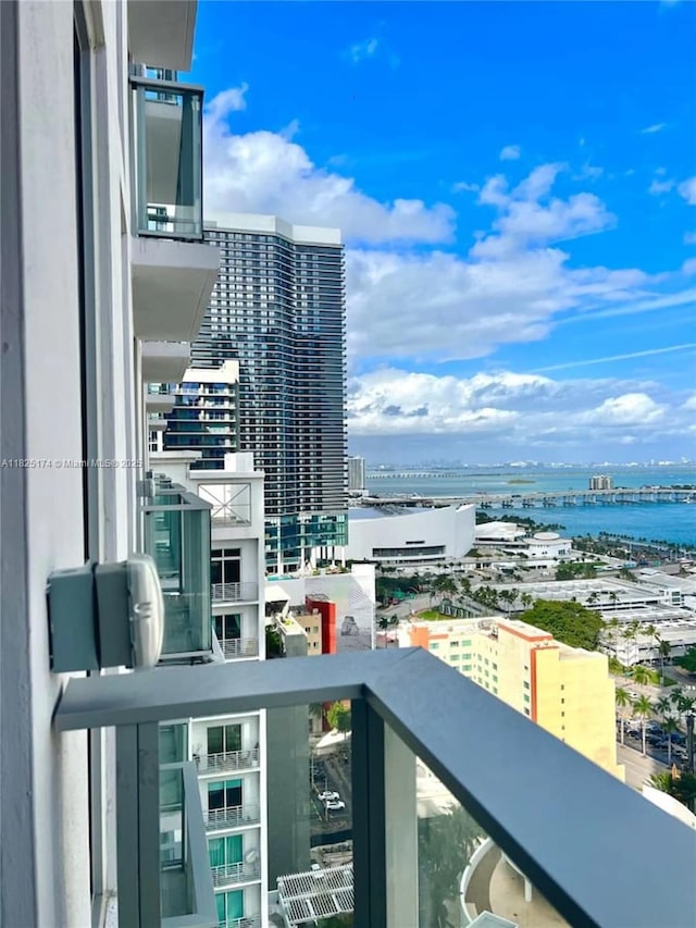 227 NE 2nd St Unit 2713, Miami, FL 33132 - water view with nearby urban area