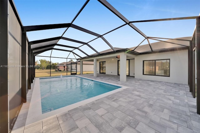 1520 NW 36th Pl, Cape Coral, FL 33993 - swimming pool with a patio area and a lanai