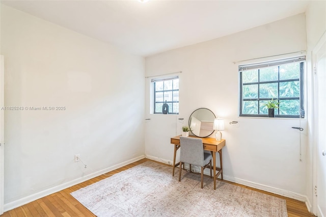 425 Cadagua Ave, Coral Gables, FL 33146 - office featuring wood finished floors and baseboards