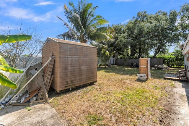 3610 NW 171st St, Miami Gardens, FL 33056 - view of yard featuring a shed