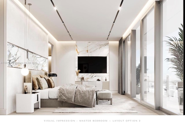 300 Biscayne Blvd Way Unit 4301, Miami, FL 33131 - bedroom featuring access to outside