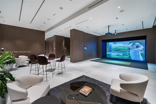 300 Biscayne Blvd Way Unit 4301, Miami, FL 33131 - lobby featuring wooden walls