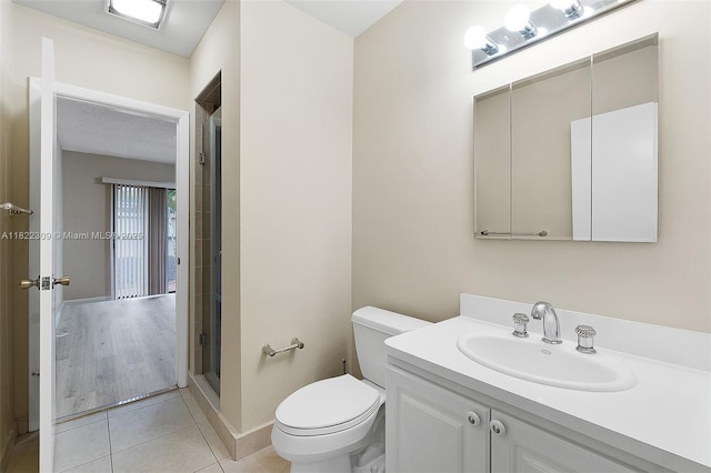 608 Saint Andrews Rd Unit 46, Hollywood, FL 33021 - full bathroom featuring vanity, tile patterned floors, and a shower