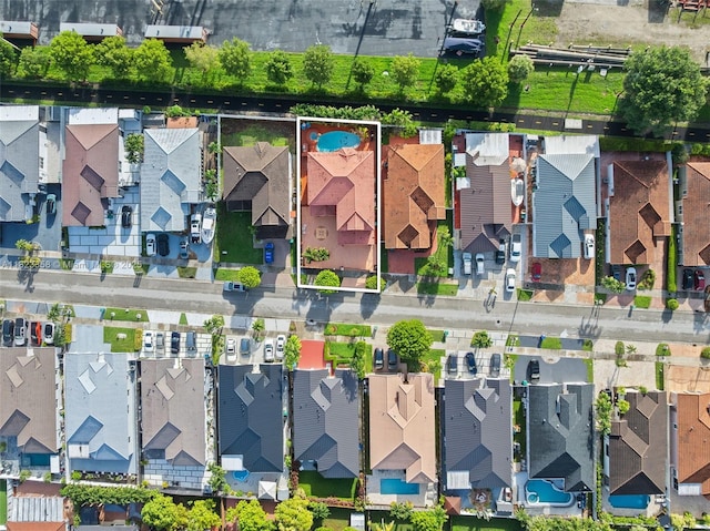 726 NW 136th Ave, Miami, FL 33182 - aerial view of residential area featuring property parcel outlined
