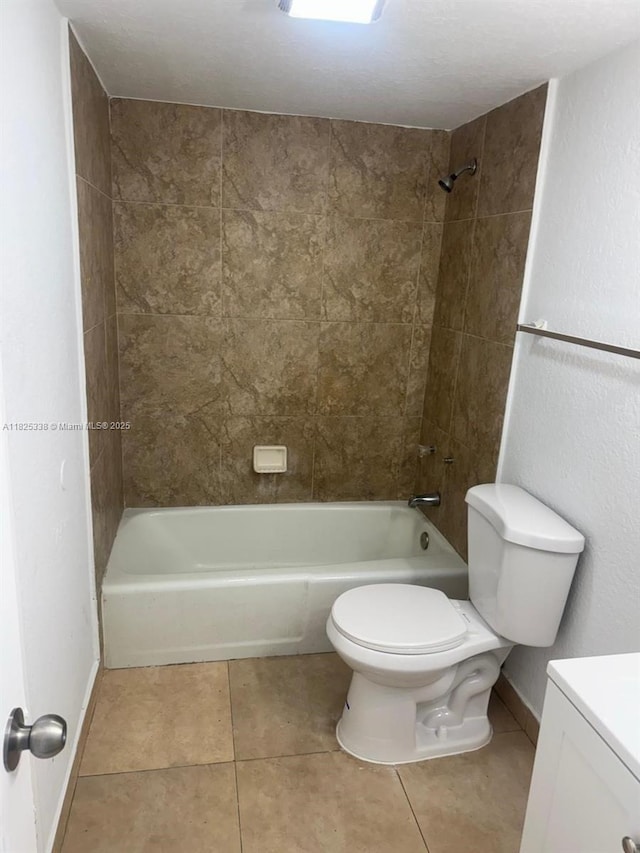 4045 NW 19th St, Lauderhill, FL 33313 - bathroom with tile patterned flooring, vanity, and bathtub / shower combination