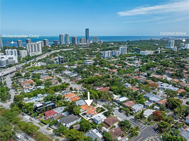 443 SW 18th Rd, Miami, FL 33129 - view of urban area with a nearby body of water
