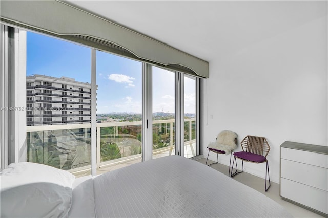 9601 Collins Ave Unit 809, Bal Harbour, FL 33154 - bedroom featuring access to outside