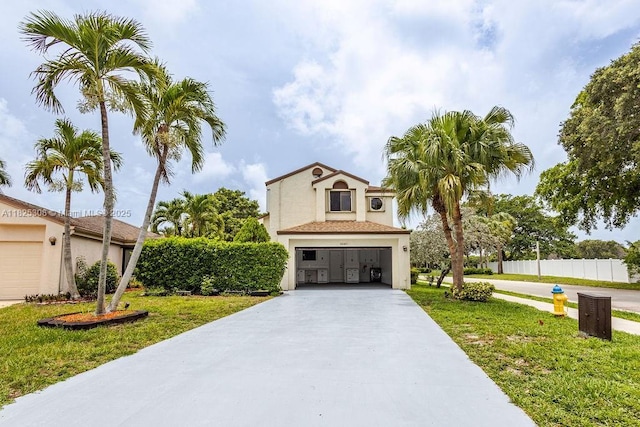 3420 NW 21st Ct, Coconut Creek, FL 33066 - view of front of property featuring a garage, driveway, and stucco siding