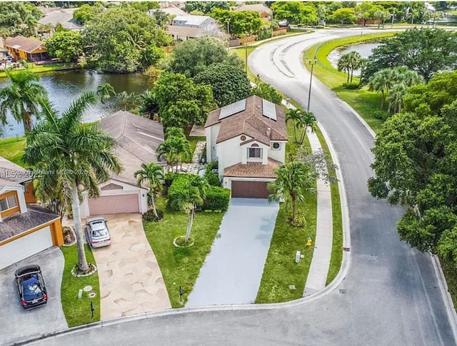 3420 NW 21st Ct, Coconut Creek, FL 33066 - aerial view of residential area featuring a large body of water